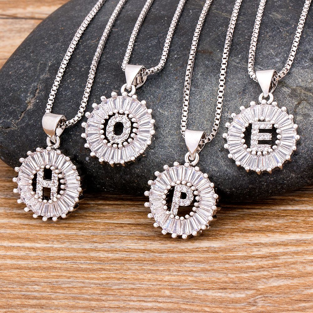 Letter necklaces