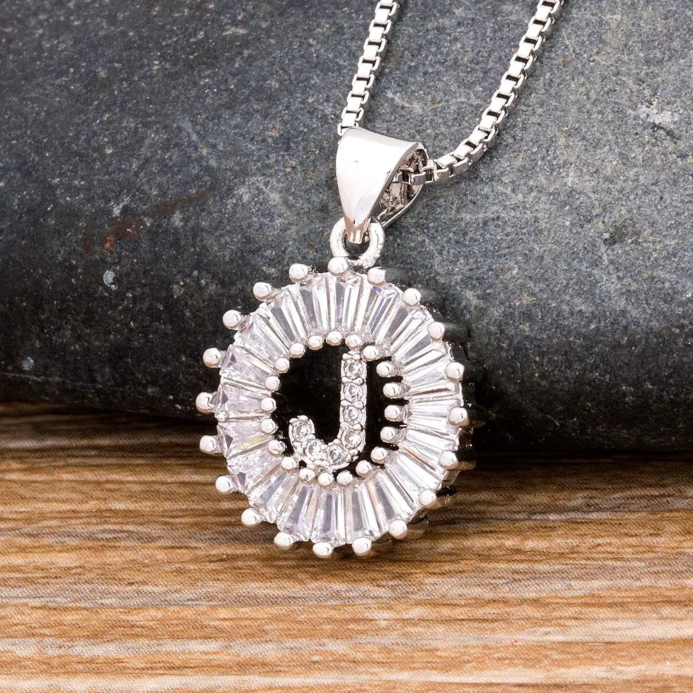 Letter necklaces