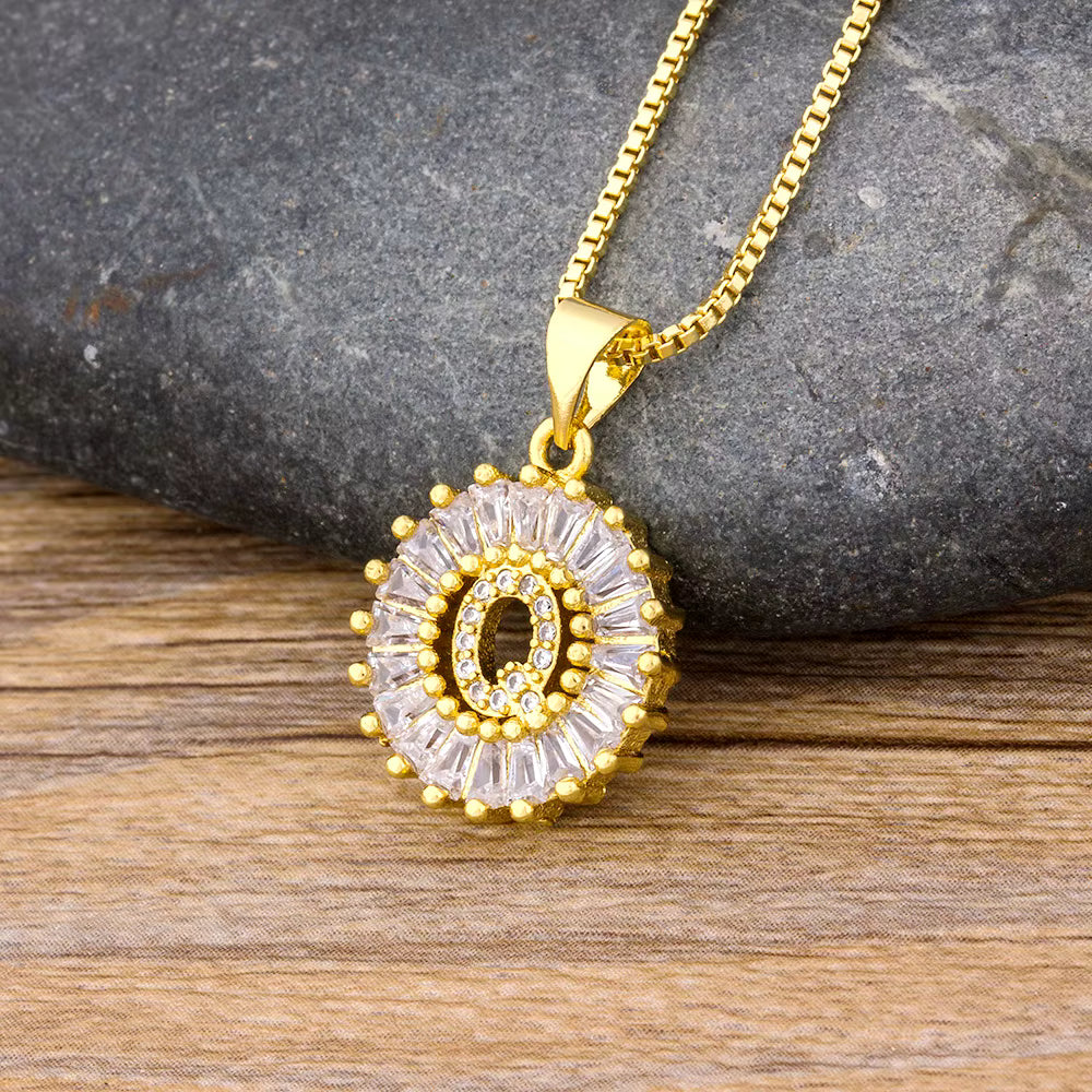 Letter necklaces