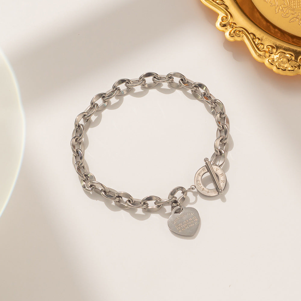 Plain Charm bracelet