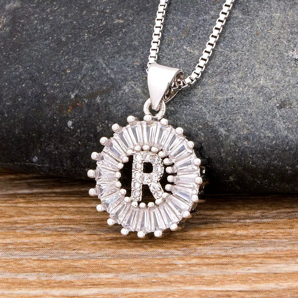 Letter necklaces