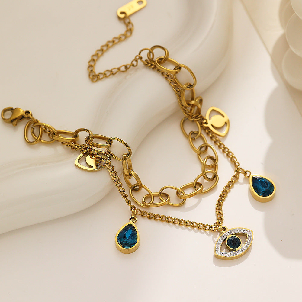 Evil eye bracelet