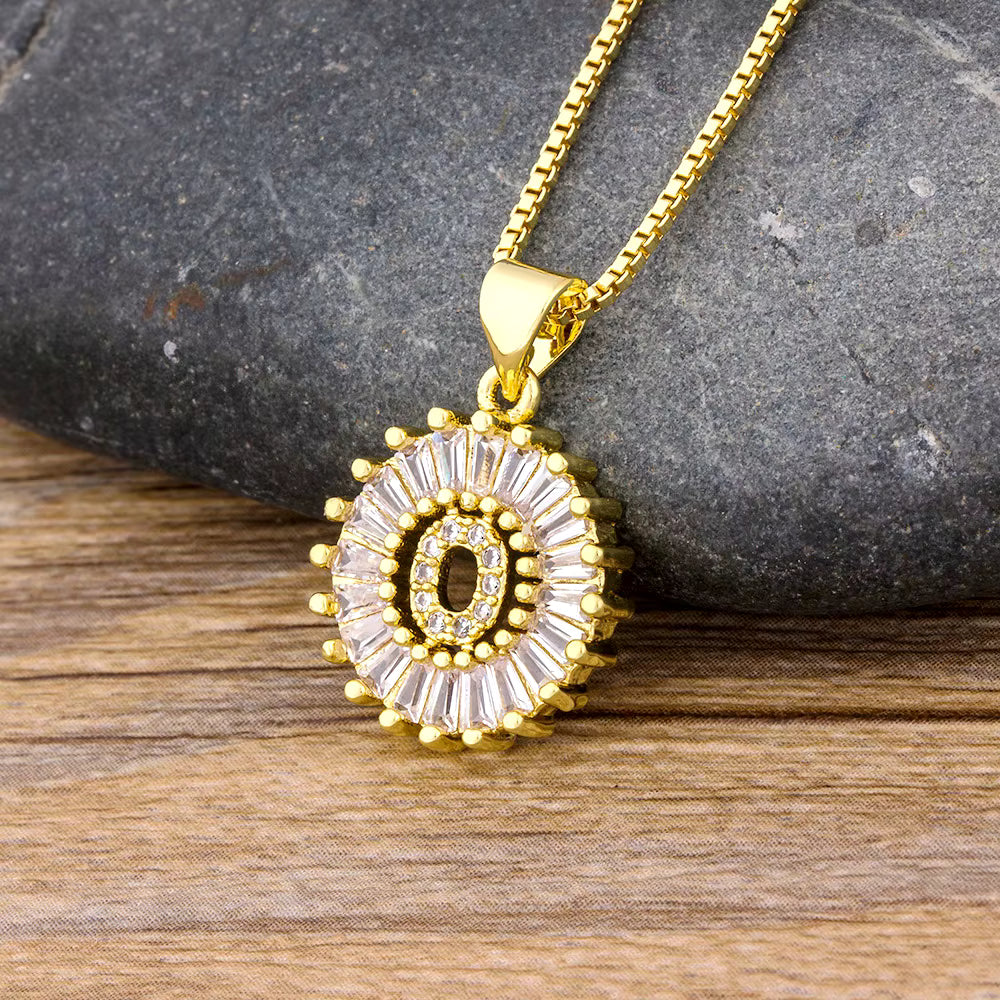 Letter necklaces