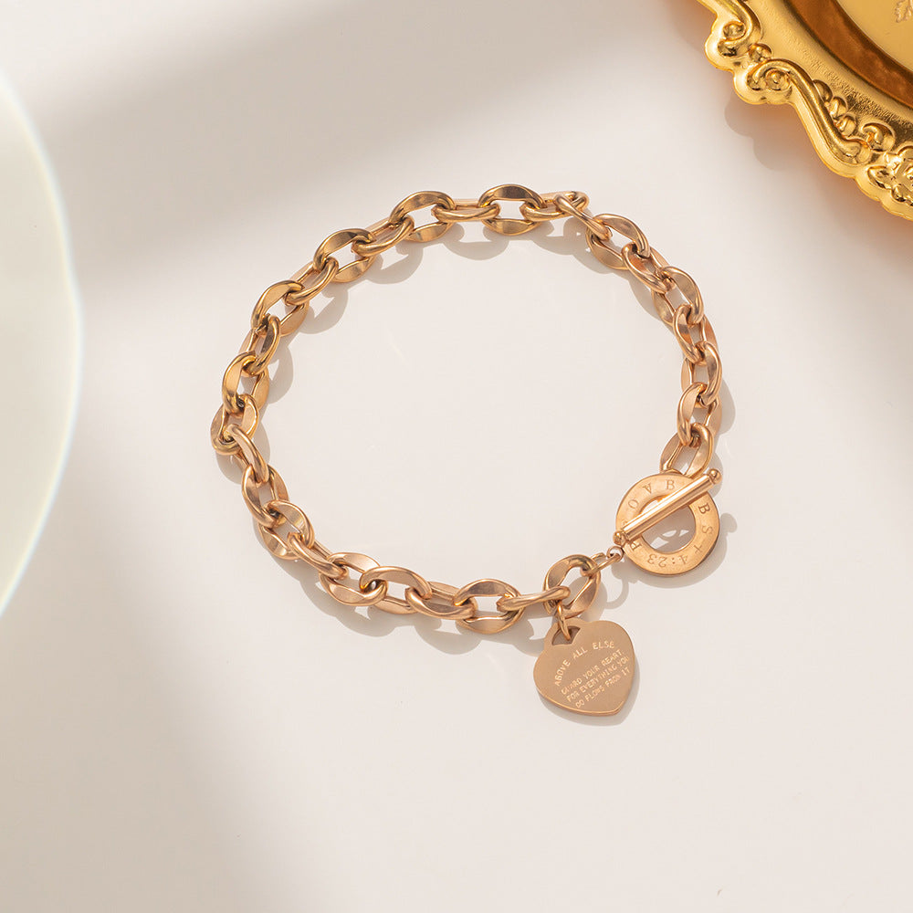 Plain Charm bracelet