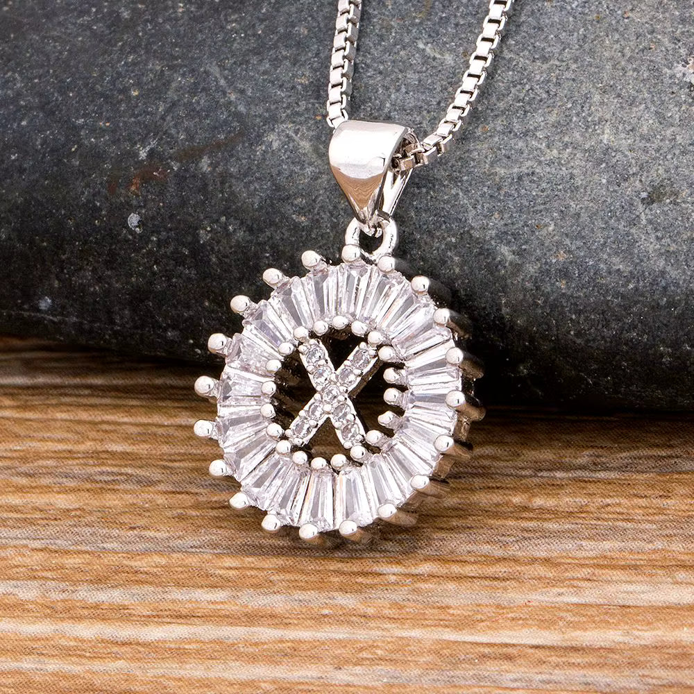 Letter necklaces