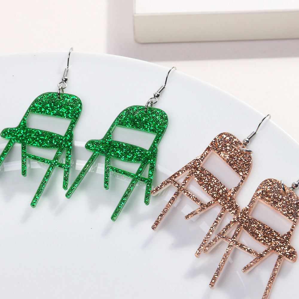 Chair earrings