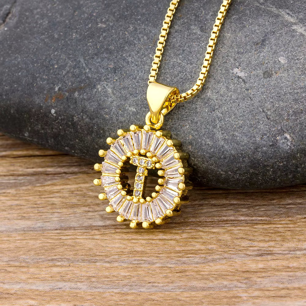 Letter necklaces
