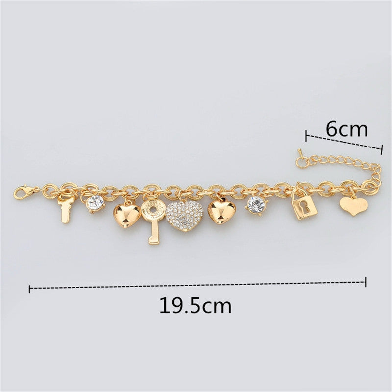 Love charm bracelet