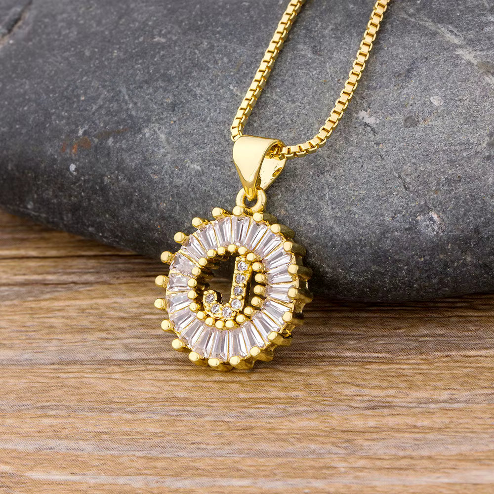 Letter necklaces