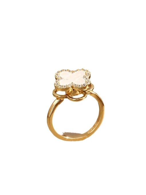 chrome flower rings