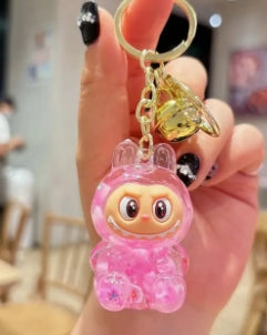 Labubu resin keychains