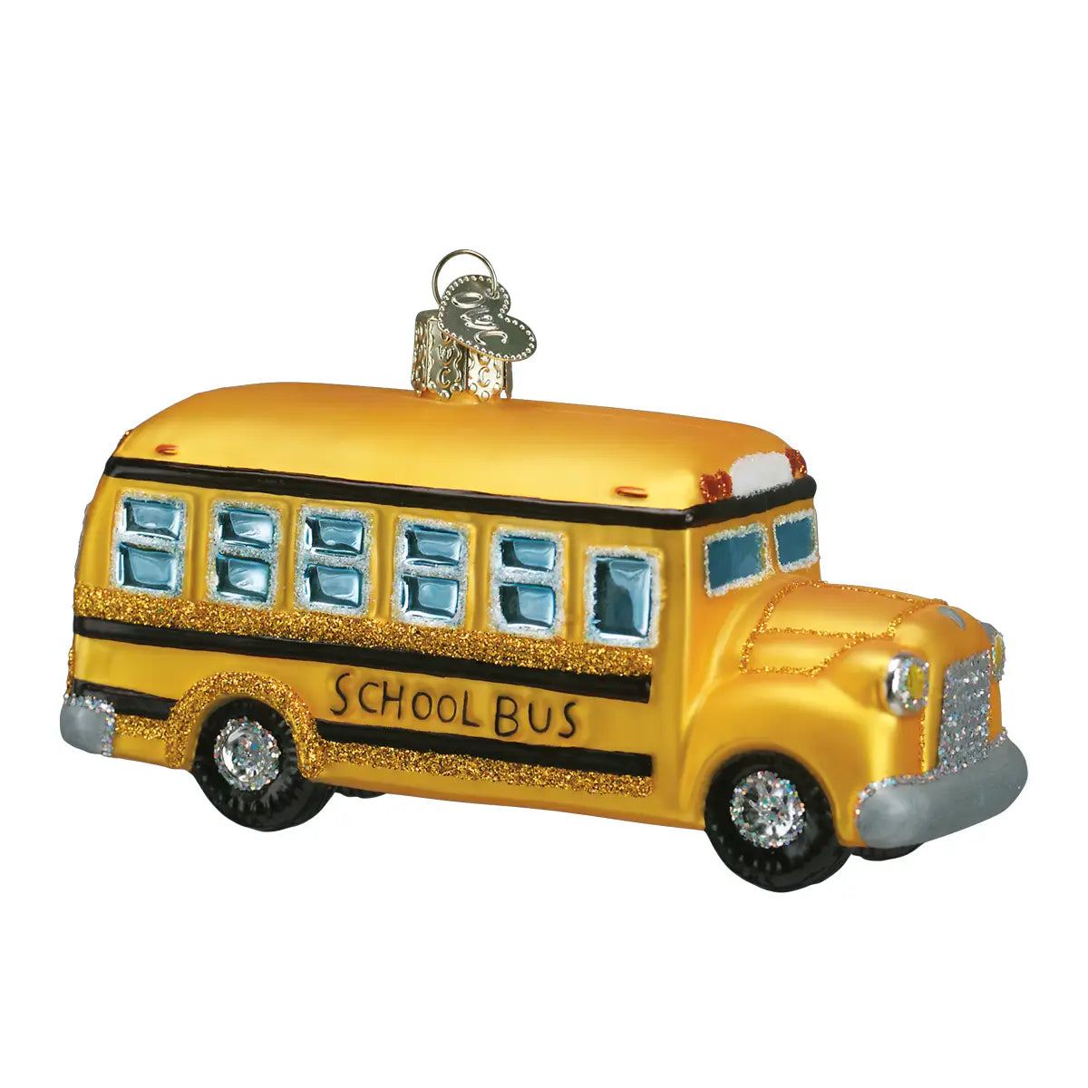 School bus ornament