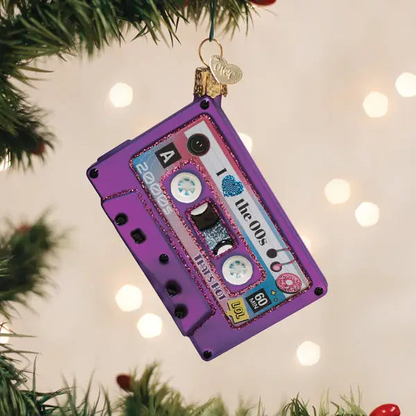 Caset Tape Ornament
