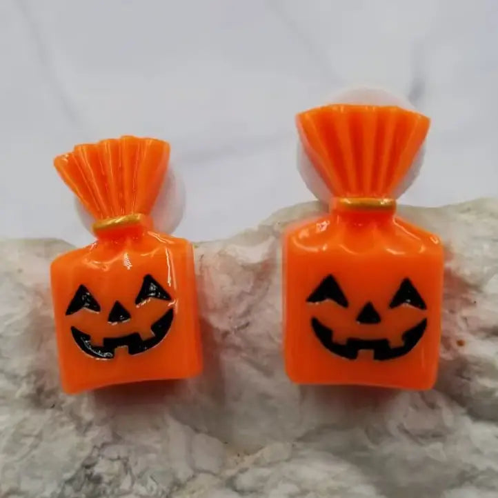 Tick or treat bag earrings