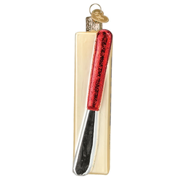 Butter knife and butter ornament