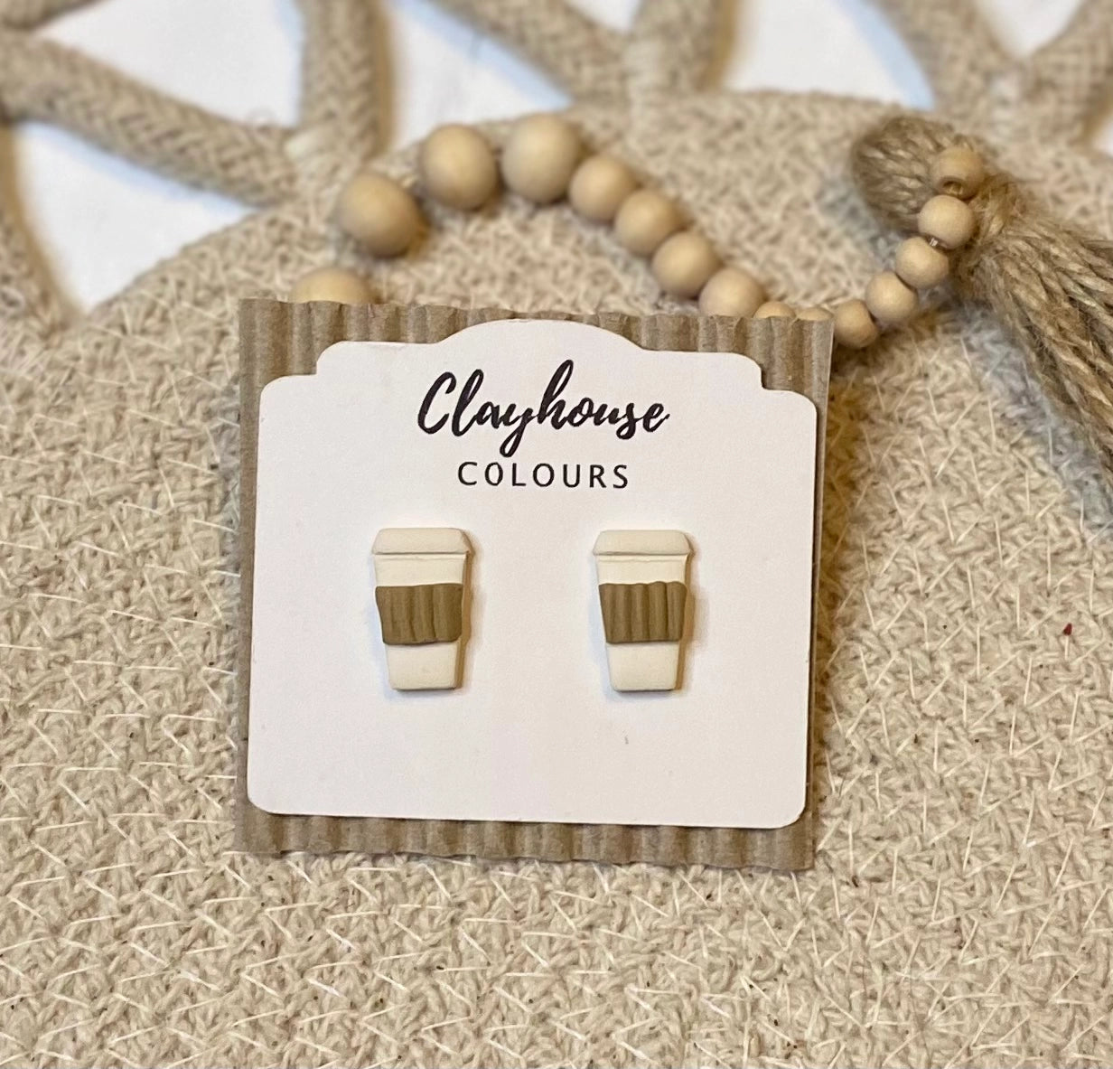 Coffee Earrings