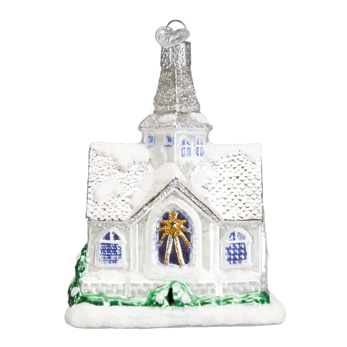 church Christmas ornament