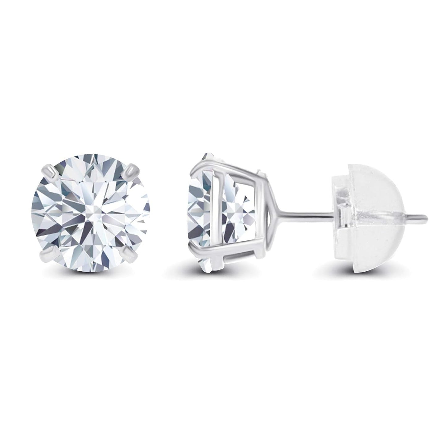 Moissanite Stud Earrings