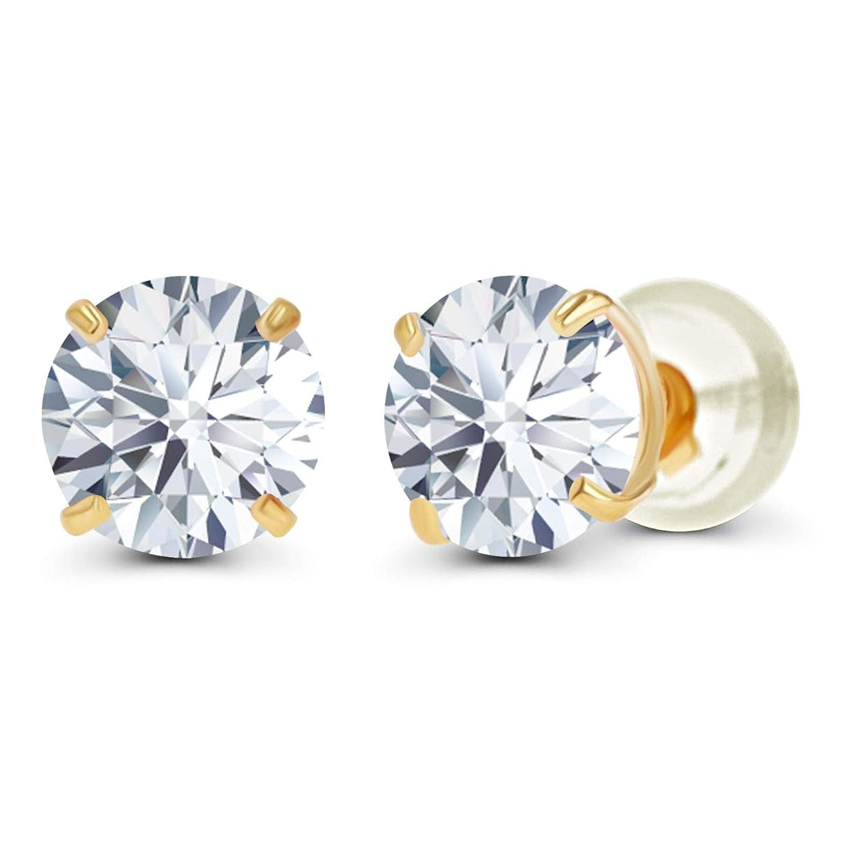 Moissanite Stud Earrings