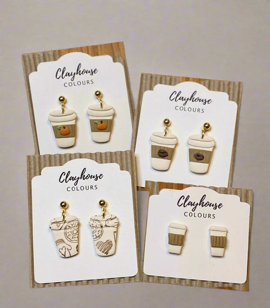 Coffee Earrings