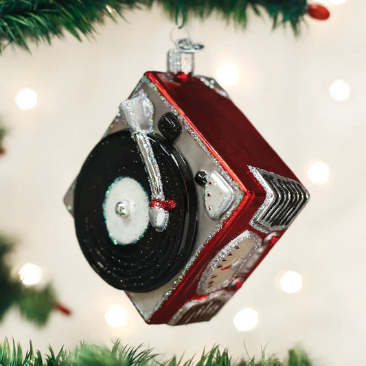 Record Player ornament
