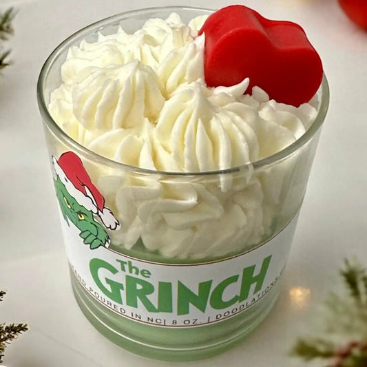 Grinch Candle