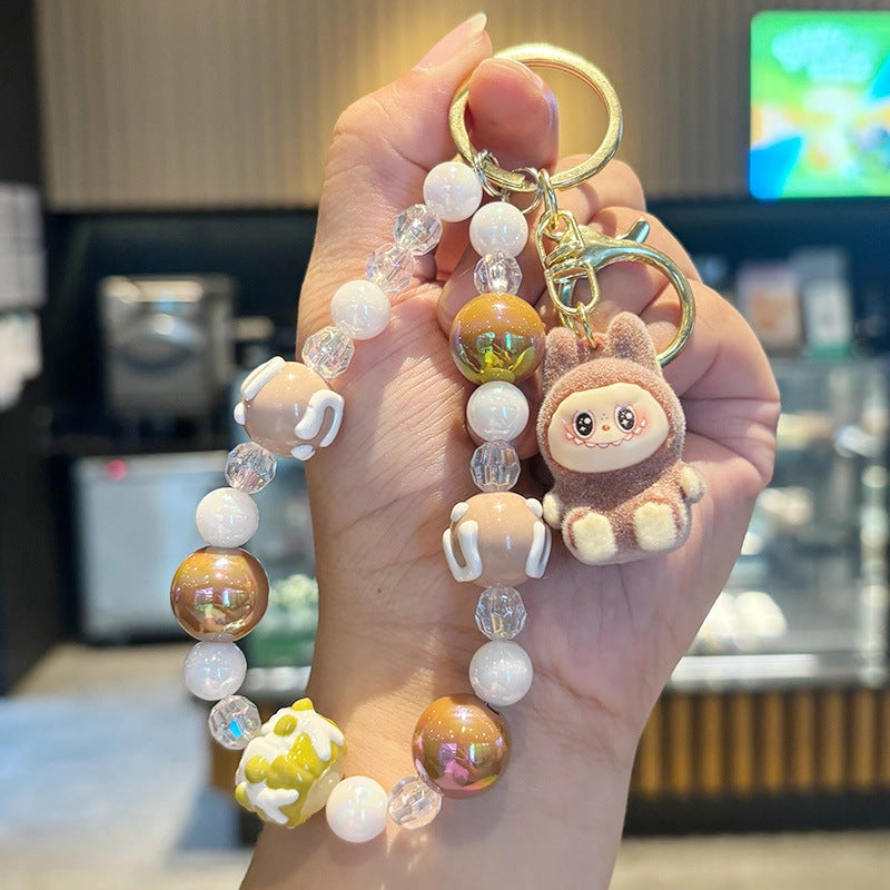 mini colorful Lububu keychains