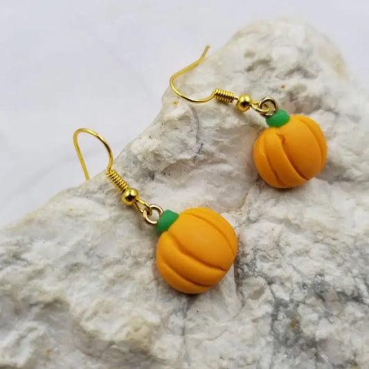 Pumpkin earrings