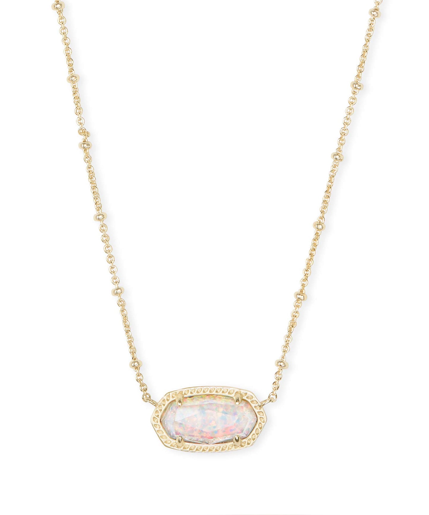 Kendra Scott Elisa Pendant Necklace for Women, Fashion Jewelry, 14k Gold-Plated