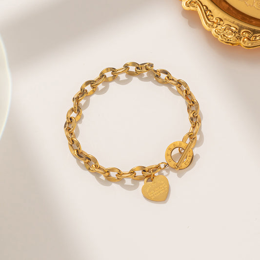 Plain Charm bracelet