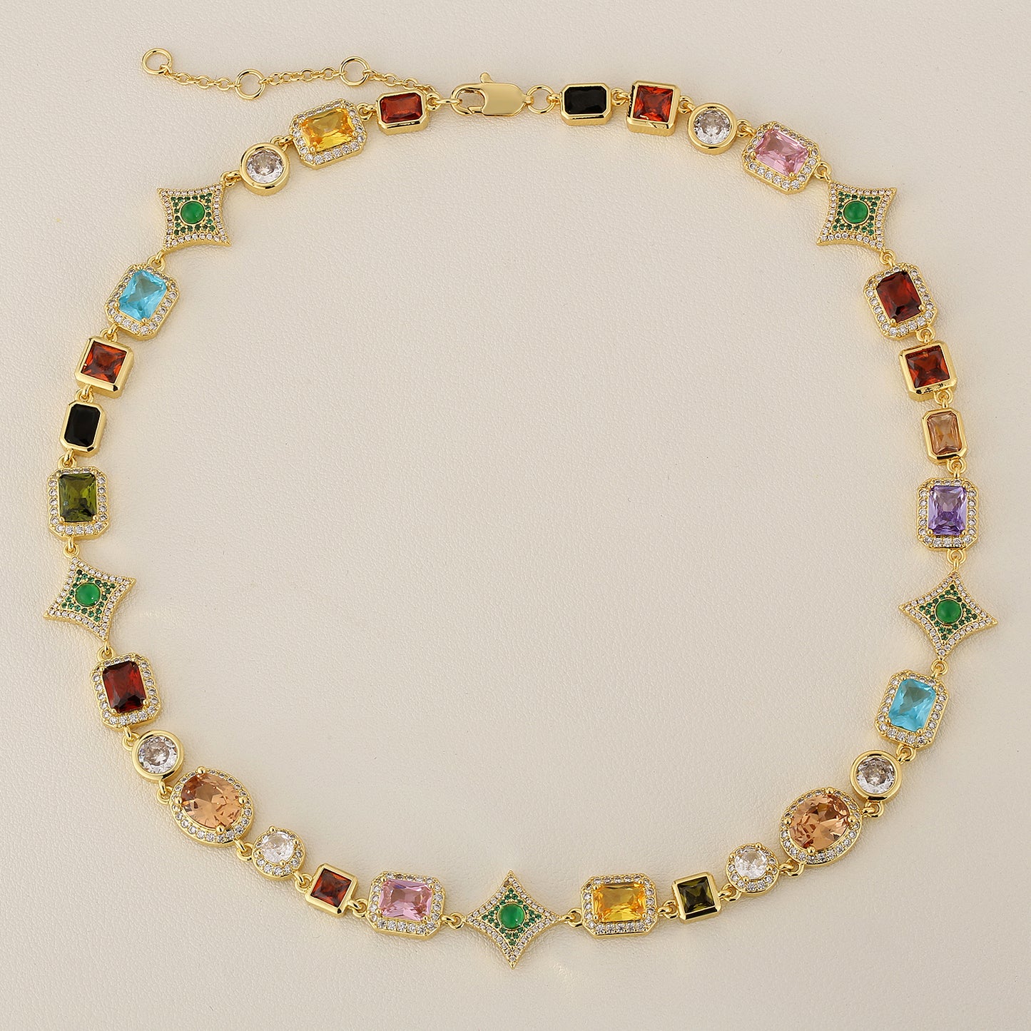18K gold-plated necklace