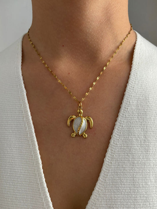 Seashell necklace set