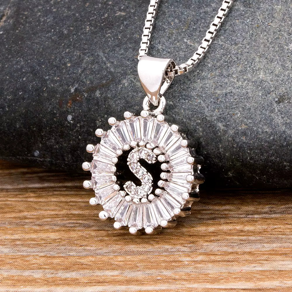 Letter necklaces