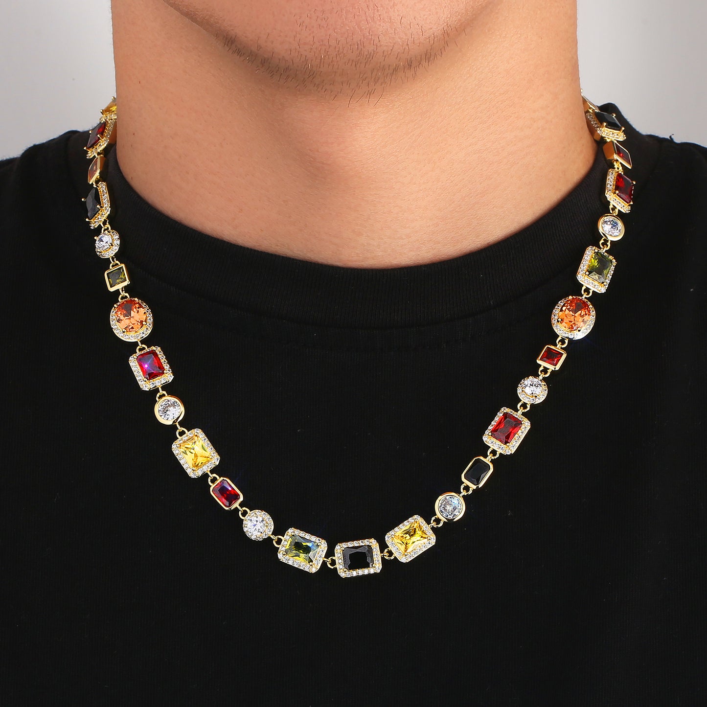 18K gold-plated necklace