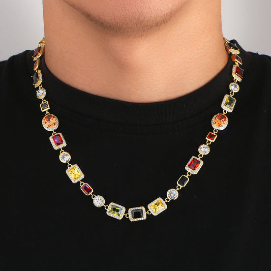 18K gold-plated necklace
