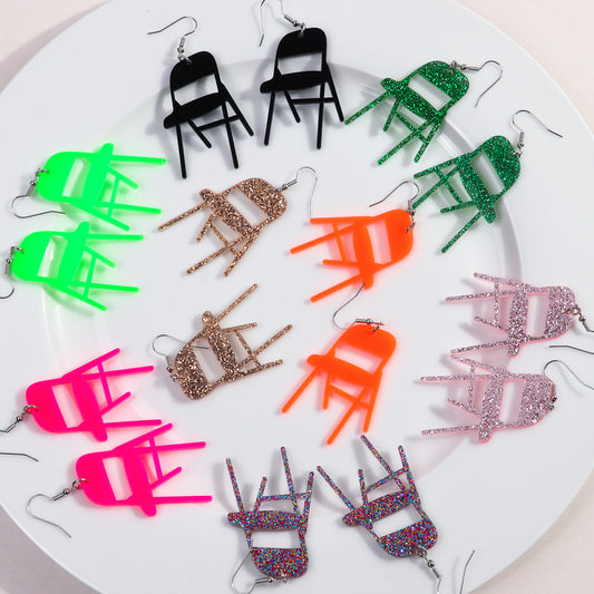 Chair earrings