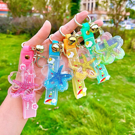 starfish keychains