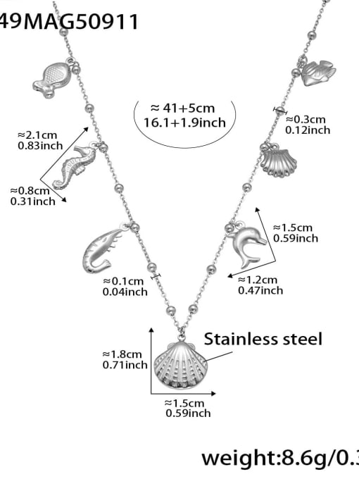 Seaside charm necklace set