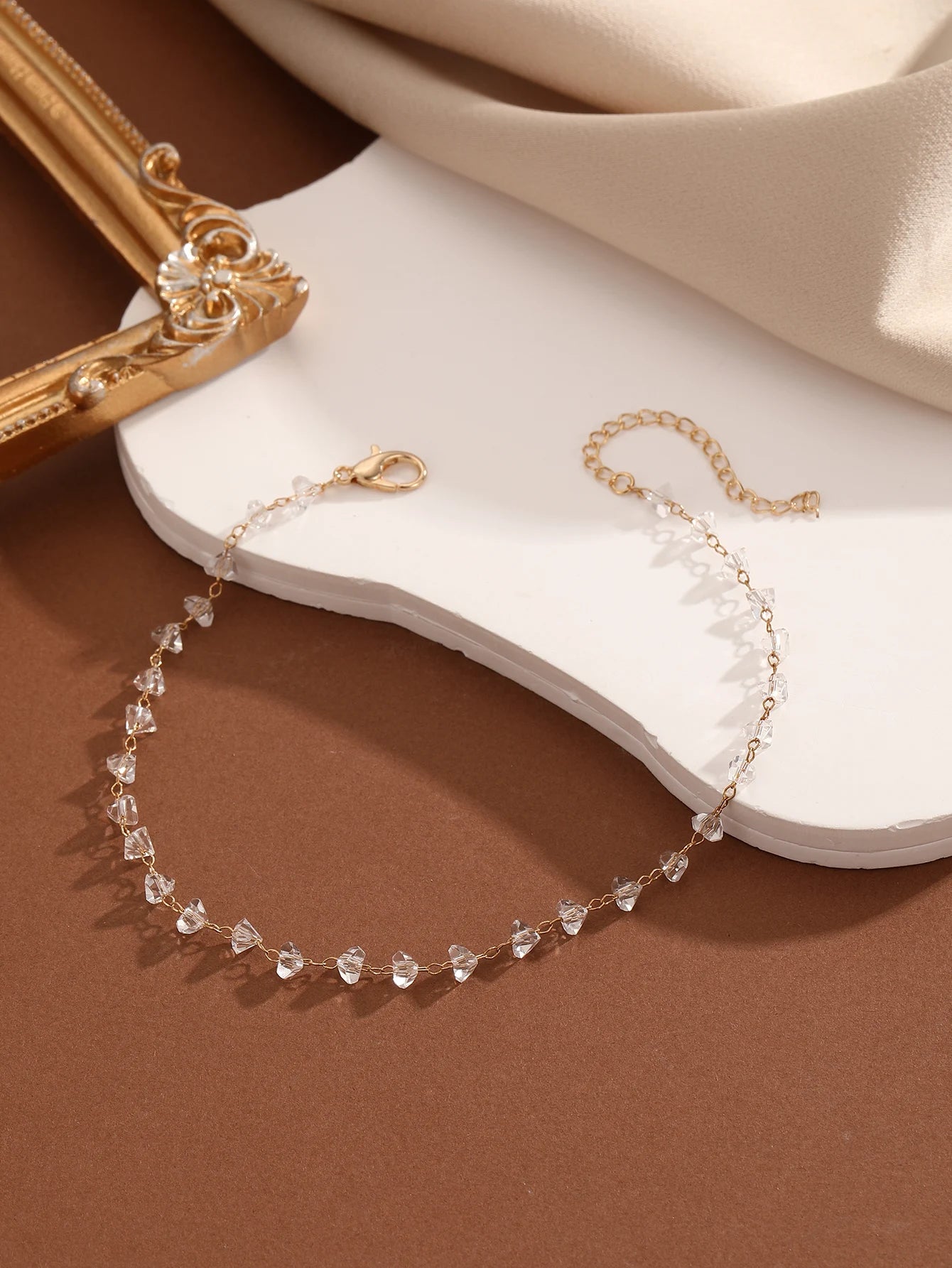 Summer Bohemia Crystal Cubic Zirconia Anklet For Women