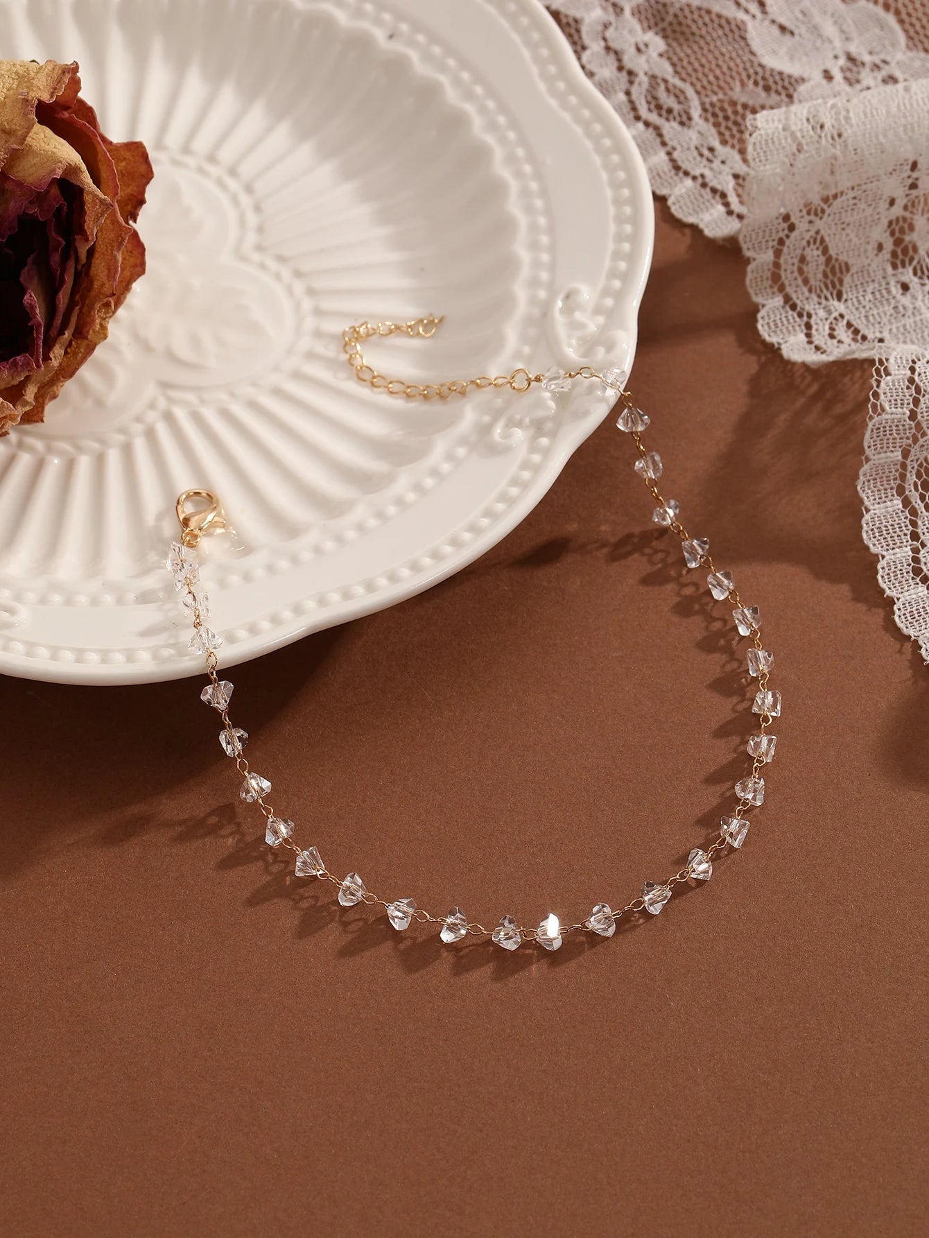 Summer Bohemia Crystal Cubic Zirconia Anklet For Women
