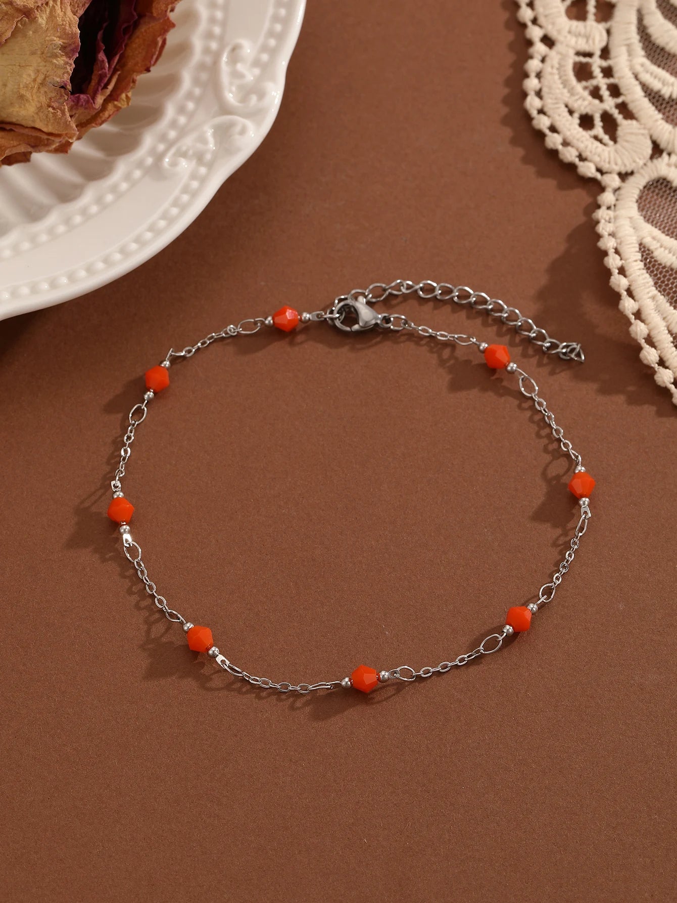 Summer Bohemia Crystal Cubic Zirconia Anklet For Women