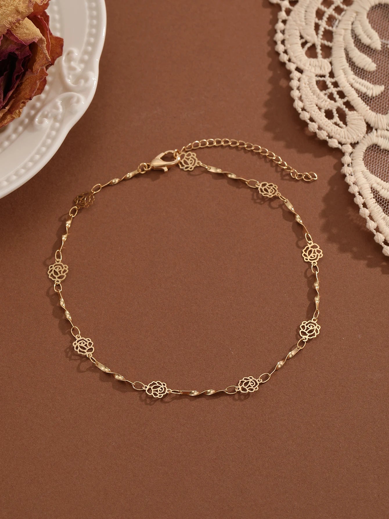 Summer Bohemia Crystal Cubic Zirconia Anklet For Women