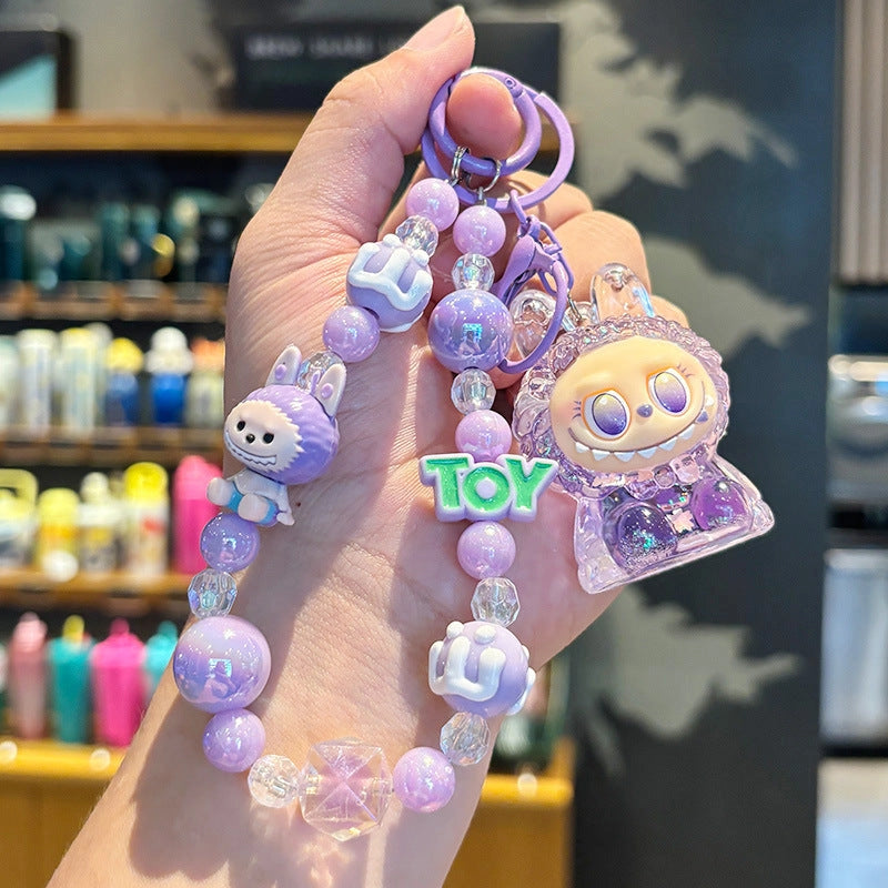 mini colorful Lububu keychains