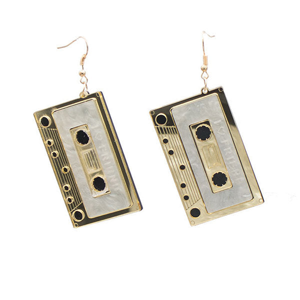 Cassette Tape Earrings