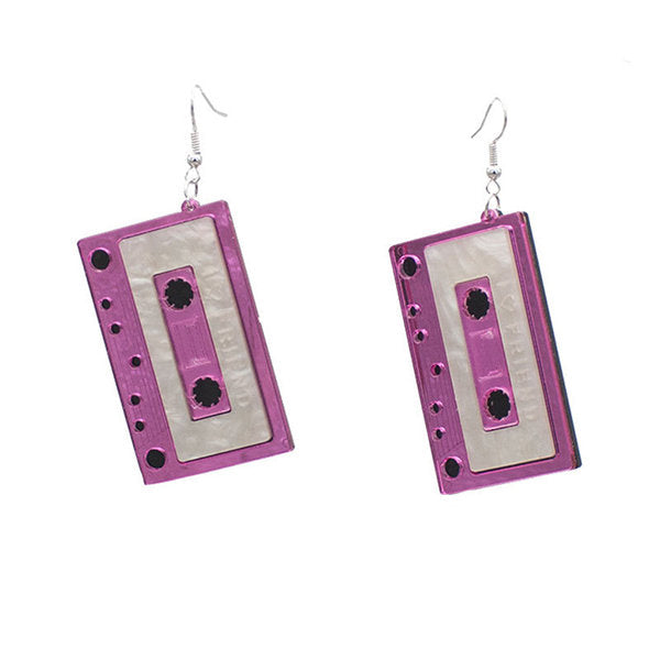 Cassette Tape Earrings