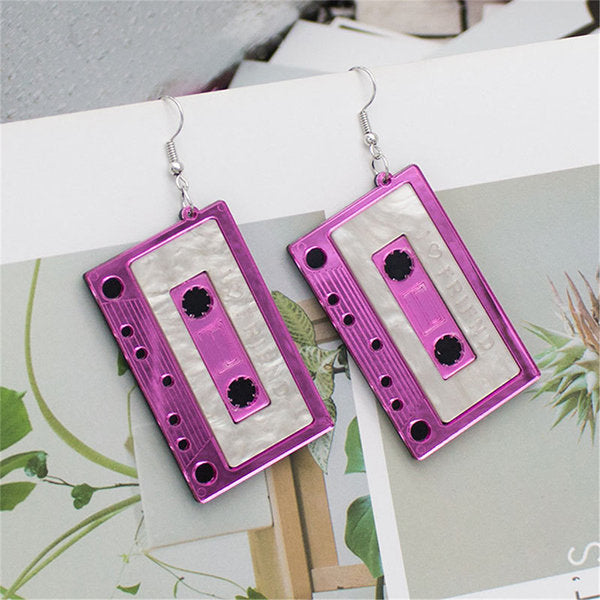 Cassette Tape Earrings