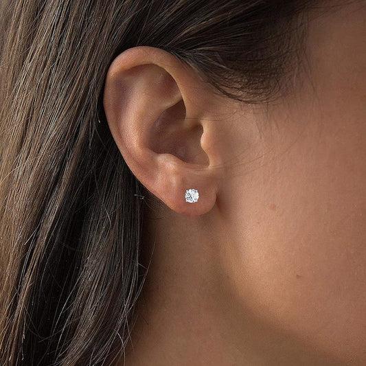 Moissanite Stud Earrings